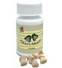 10 Bottles DXN Lion's Mane 120 Tablets Hericium Erinaceus Nerves Memory Recovery
