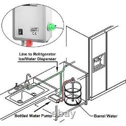 120V Bottled Water Dispensing Pump System Replaces Bunn Flojet f/Ice Maker
