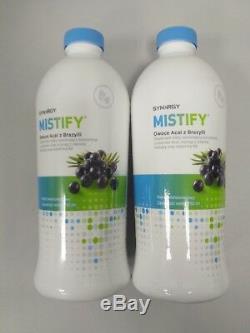 2 bottles Mistify Acai berry 730 ml Synergy antioxidant berry Immune system