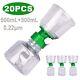 24 Pack Sterile Lab Vacuum Bottle-top Filters 0.22um Pes Membrane High Flow Rate