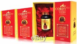 3 Bottles Cordy Plus Improve Immune System Memory Brain Relieve Stress