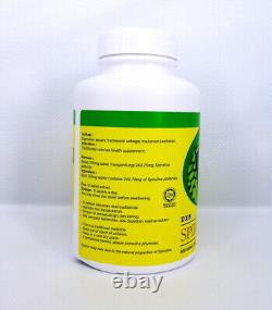 3 Bottles DXN Spirulina 500 Tablets Antioxidant and Anti-inflammatory Properties