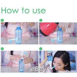 300ML Nose Wash System Pressure Neti Pot Cleaner Bottle For Adults Children New