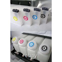 4 Bottles, 4 Cartridge Continuous Bulk Ink System CISS for Roland Inkjet Printer