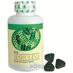 4 Bottles DXN Spirulina 500 Tablets x 250mg Organic Detox Immune System Booster