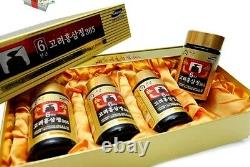4 Bottles Korean 6Years Root Red Ginseng Extract 365 (240g x4EA)