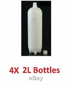 4X 2L Self Contained Dental High Pressure Water Bottle System Large DCI Type