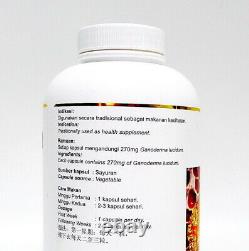 5 Bottles DXN Reishi Gano RG 360 Capsules Ganoderma Boost Immune System Express