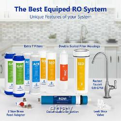 5 Stage Home Drinking Reverse Osmosis System PLUS Extra 7 Express Water Filters