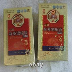 6-YEARS KOREAN RED GINSENG EXTRACT GOLD (240 g 2 Bottles) / Vigor recovery