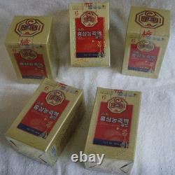 6-YEARS KOREAN RED GINSENG EXTRACT GOLD (240 g 5 Bottles) / Ship to you EMS