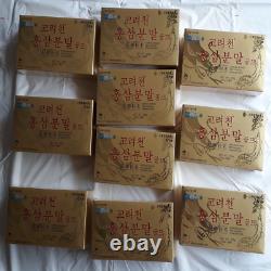 6-YEARS KOREAN RED GINSENG POWDER GOLD (100 g 3 Bottles 10 Units)