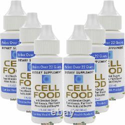 6 x Cellfood Liquid Concentrate 1 fl oz FRESH MADE IN USA FREE SHIPPING