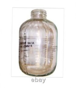 6 x Vacuum Glass Bottle, 1/2 Gallon 2408 Requires 3/8 NPT wall mount systems