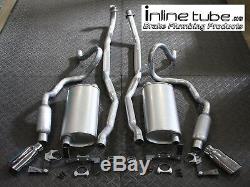 69 Chevelle SS 396 Big Block Bottle Resonators Exhaust System Muffler Tail Pipes