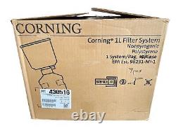 (7) CORNING 1000mL 1L PS Vacuum Filter Storage Bottle System 0.45um 54.5cm2