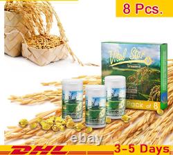 8X Vital Rice Oil Star Capsule Bran Germ Gamma Oryzanal Increase Immune System