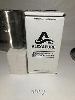 Alexapure Pro Stainless Water Purification Filtration System Unused