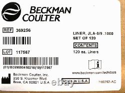 BECKMAN COULTER LINER, JLA-8/9.1000 SET OF 120 LINERS Centrifuge Bottle Liner
