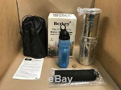BERKEY GO Kit Portable Water Filter Filtration System & Sport Berkey Bottle