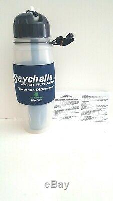BRAND NEW Seychelle Water Bottle Filtration System 28oz