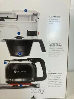 BUNN 10 Cup Speed Brew Classic Coffee Maker. Model GR White