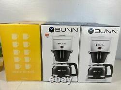 BUNN 10 Cup Speed Brew Classic Coffee Maker. Model GR White
