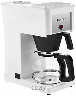 BUNN GRW Velocity Brew 10-Cup Home Coffee Brewer White