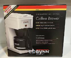 BUNN GRX-WithGRW 10 Cup Velocity Brew Coffee Maker White Brewer