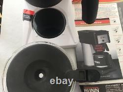 BUNN GRX-WithGRW 10 Cup Velocity Brew Coffee Maker White Brewer NEW UNUSED NO BOX