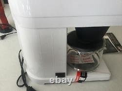 BUNN GRX-WithGRW 10 Cup Velocity Brew Coffee Maker White Brewer NEW UNUSED NO BOX
