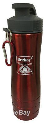 Berkey Water Filtration System with Water Bottle Crown Imperial Royal Big Travel