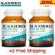 Blackmores Fish Oil Mini 500mg Dietary Supplement 400 Capsules Pack Of 2 Bottles