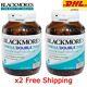 Blackmores Omega Double Daily 1000mg Supplement 60 Capsules Pack Of 2 Bottles