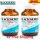 Blackmores Omega Triple Daily 1500mg Supplement 60 Capsules Pack Of 2 Bottles