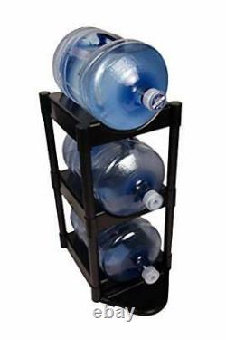 Bottle Buddy Water Racks 3 and 5 Gallon Bottles I 3-Tray Jug Storage System I