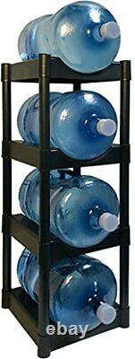 Bottle Buddy Water Racks 3 and 5 Gallon Bottles I 4-Tray Jug Storage System i