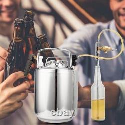 Bottle Filler Beer Stainless Steel Kegging CO2 Carbonation Kit Handheld Filling