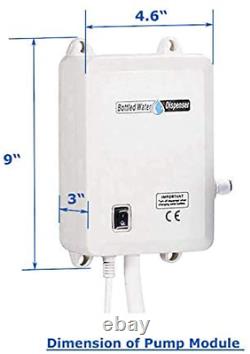 Bottle Water Dispenser Pump System Refrigerator Ice Maker RV 110V Dual Inlet 5G