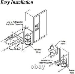 Bottle Water Dispensing System with Double Inlets 5 Gallon Water Jug Pump 5Ga