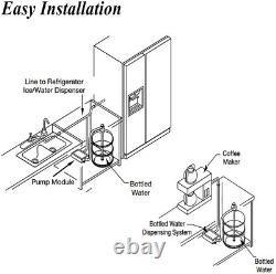 Bottle Water Dispensing System with Double Inlets 5 Gallon Water Jug Pump 5Gal E