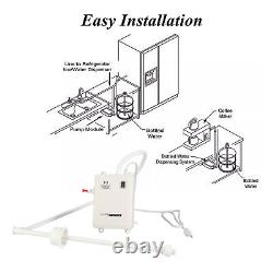 Bottle Water Pump System Self Priming With 20ft 1/4in Pipe 1 Gallon 40PSI 125VAC