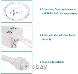 Bottled Water Dispenser Pump System, 20Ft 115V AC US Plug Water Dispensing Pump
