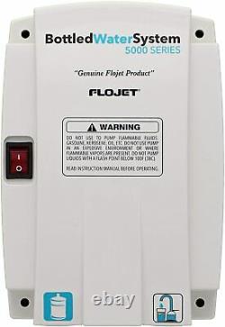 Bottled Water System Flojet BW5000-000A with Single Inlet 115V US Plug, White
