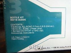 Brand New Bisco All-Bond 3 Bottle Kit, Universal Adhesive System