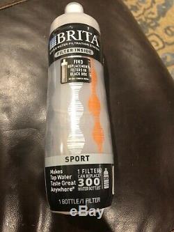 Brand New Brita Sport Bottle Water Filtration System 1 20 oz Bottle and Filter