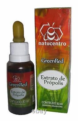 Brazil Bee Propolis Extract Green and Red blend 10 Bottles x 30ml 1oz