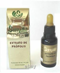 Brazilian Green Propolis Extract Sunyata Golden 6 Bottles x 30ml 1oz lot