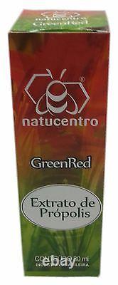 Brazilian Green and Red blend Propolis Extract 8 Bottles x 30ml 1oz Lot