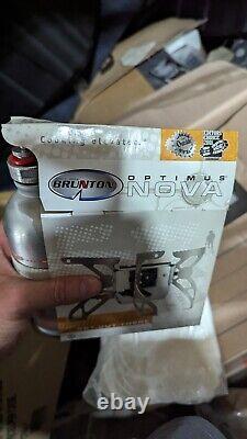 Brunton Optimus Nova Backpacking Camp Stove Fuel Bottle Sweden